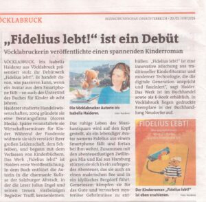 Rundschau OÖ berichtet über die Neuerscheinung von "Fidelius lebt!"